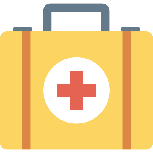 First aid kit free icon
