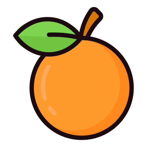 naranja icono gratis