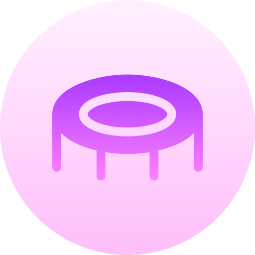 trampolín icono gratis