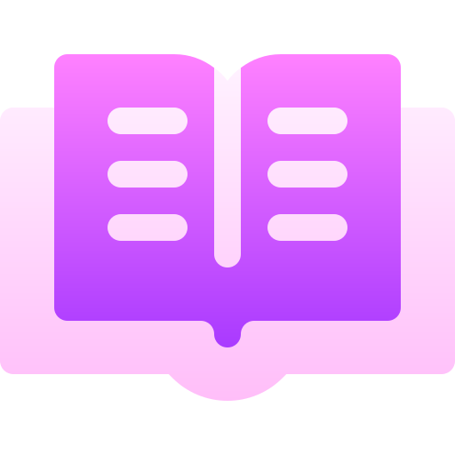 Book Basic Gradient Gradient icon