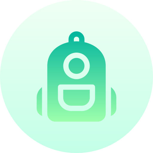Backpack free icon