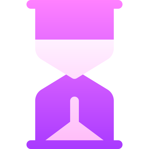 Hourglass Basic Gradient Gradient Icon 7875