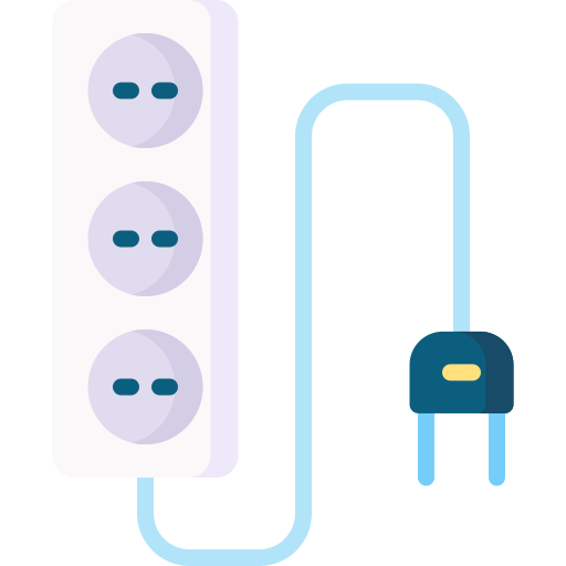 cable de extensión icono gratis