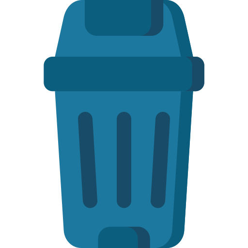 contenedor de basura icono gratis