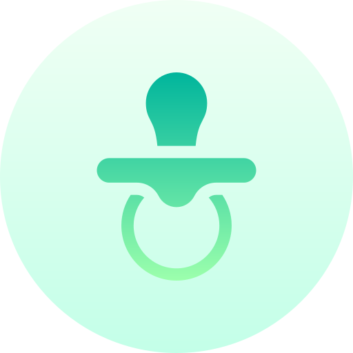 Pacifier free icon Pacifier free icon