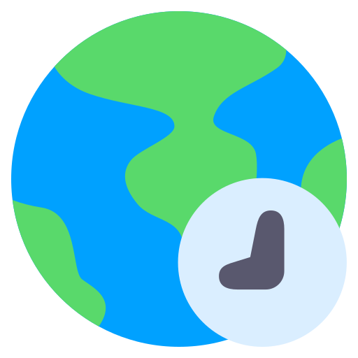 Time zone Generic Flat icon