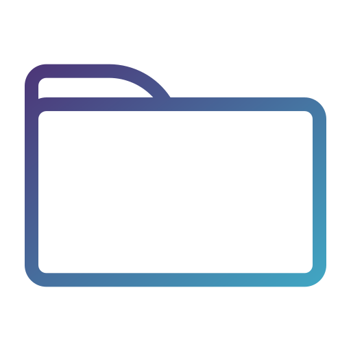 Folder Generic Gradient icon