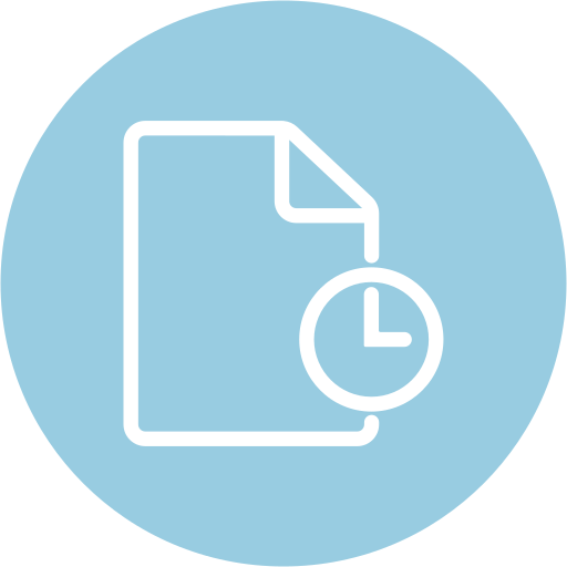 reciente icono gratis