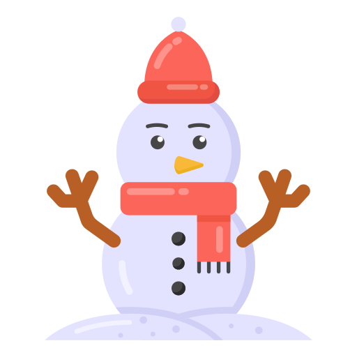 Snowman Generic Flat icon