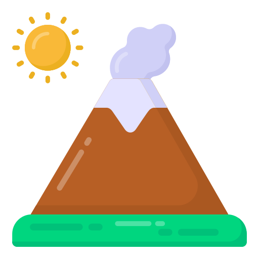 volcan Icône gratuit volcan Icône gratuit