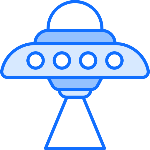 Ufo Generic Blue icon