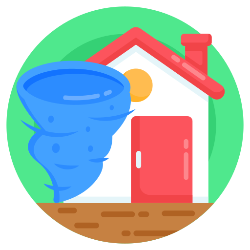 Tornado Generic Circular icon