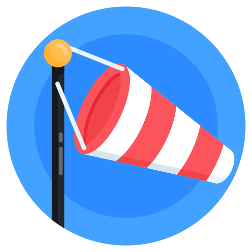 Windsock free icon Windsock free icon