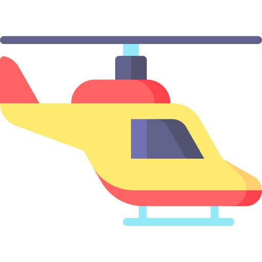 helicóptero icono gratis