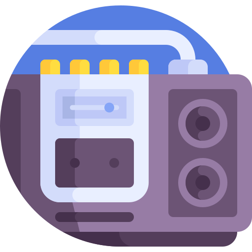 boombox icono gratis