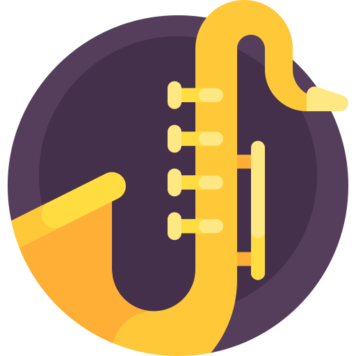 Saxophone - Free music and multimedia icons