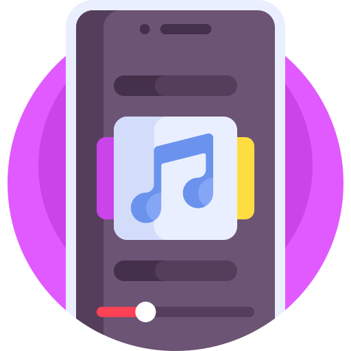 aplicación de música icono gratis