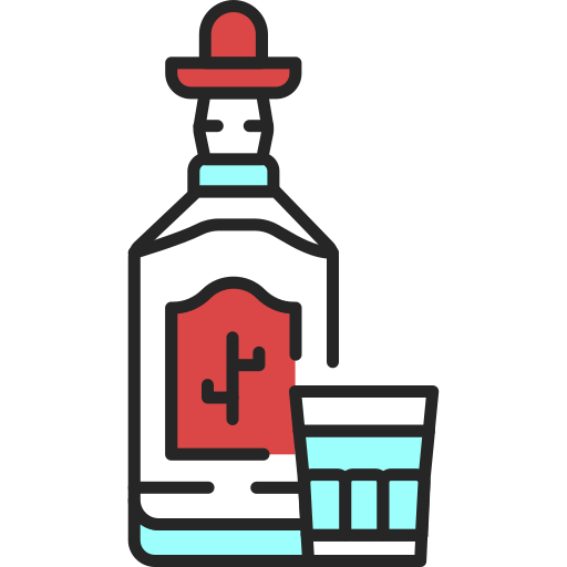 Tequila Generic Outline Color icon