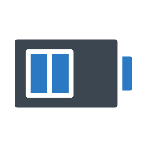 Battery level Generic Blue icon