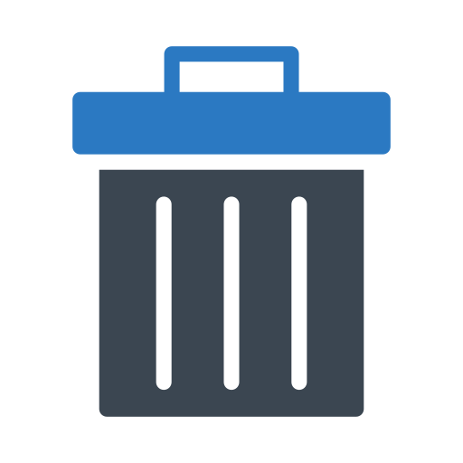 contenedor de basura icono gratis