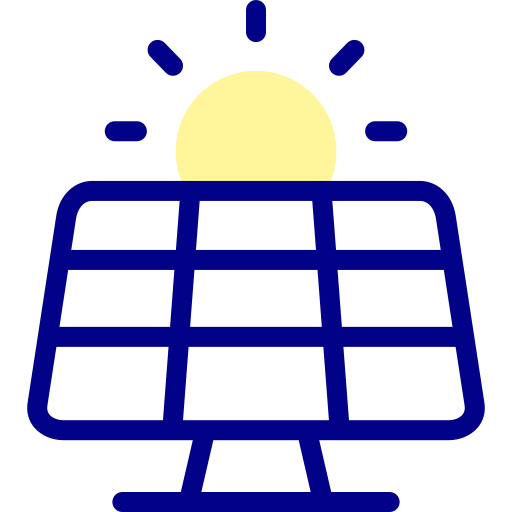 panel solar icono gratis