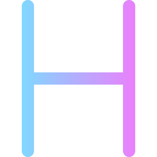 letra h icono gratis