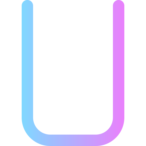 letra u icono gratis