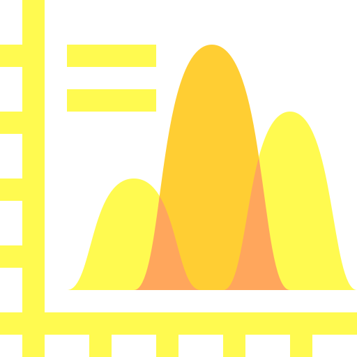 gráfico de barras icono gratis