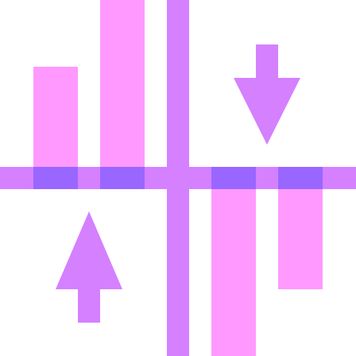 gráfico de barras icono gratis