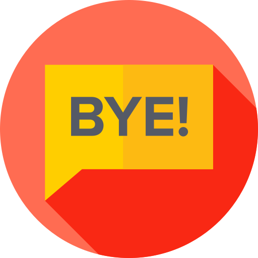 Goodbye - free icon