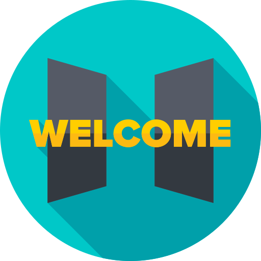 Welcome back - free icon