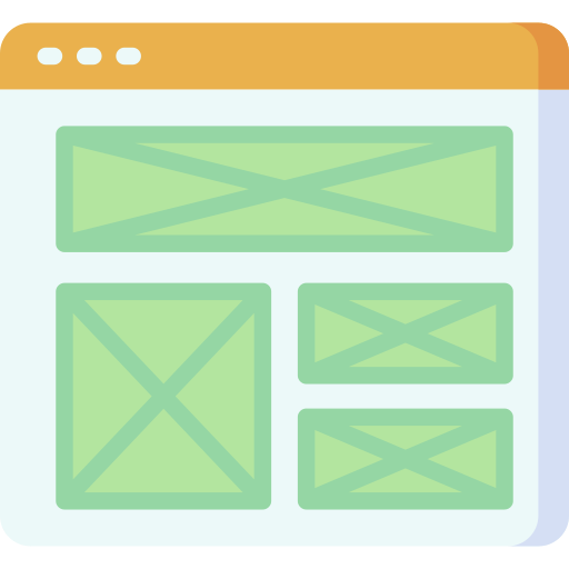 wireframe grátis ícone