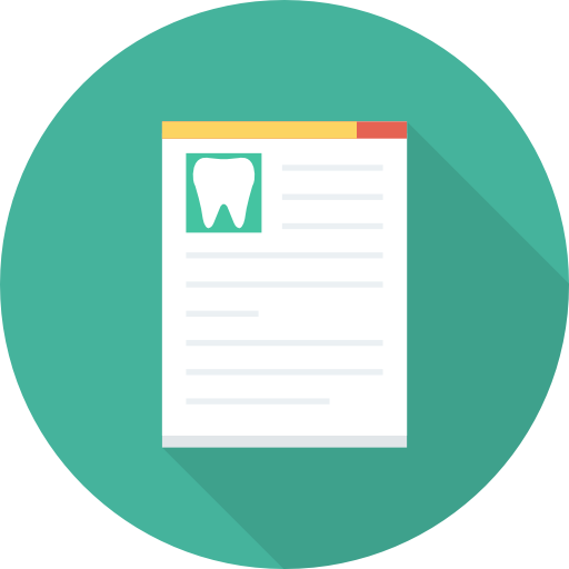 relatório médico grátis ícone