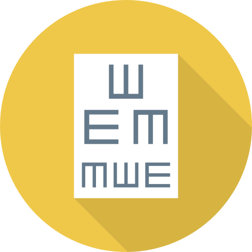 Optical free icon