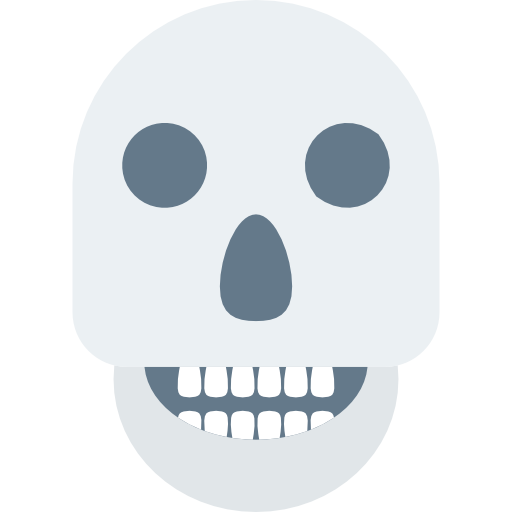 cráneo icono gratis