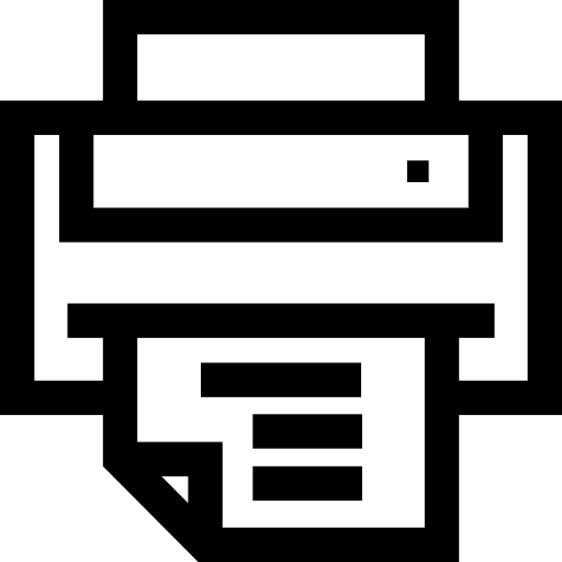 impressora grátis ícone