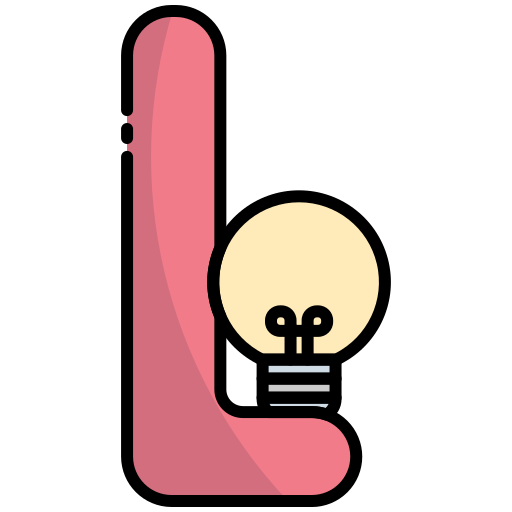 letra l icono gratis