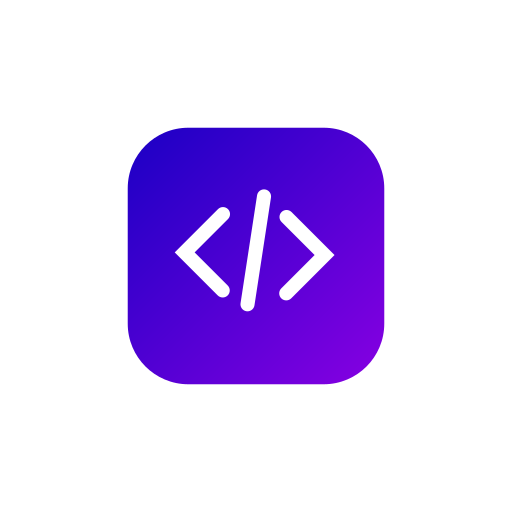 Code Generic Flat Gradient icon