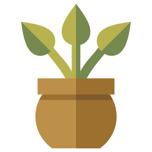 plantas de interior icono gratis