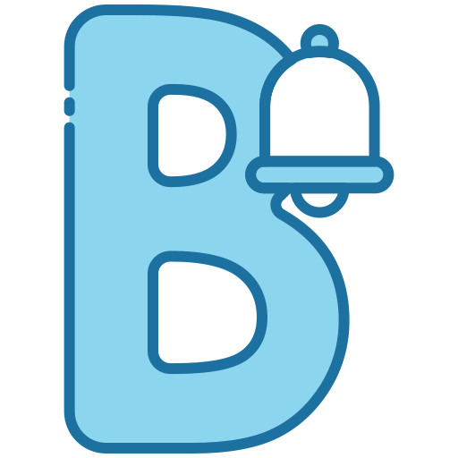 buchstabe b kostenlos Icon