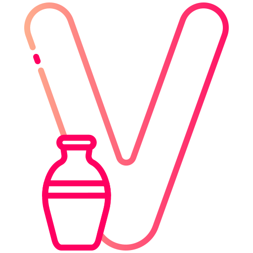 letra v icono gratis