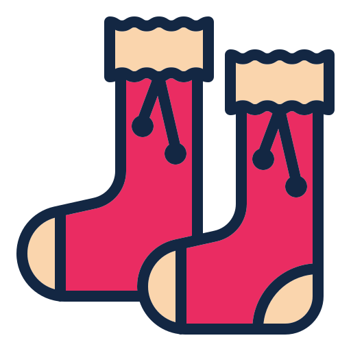 Baby socks Generic Outline Color icon