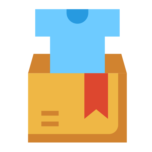 desembalaje icono gratis