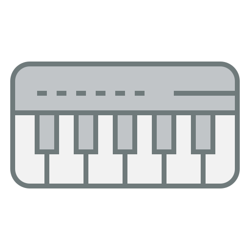 piano icono gratis