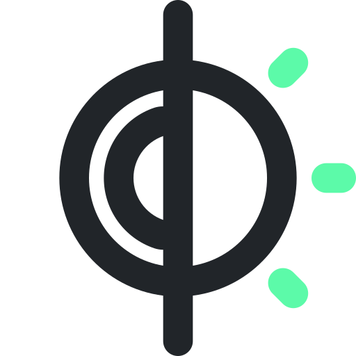helligkeit und kontrast kostenlos Icon
