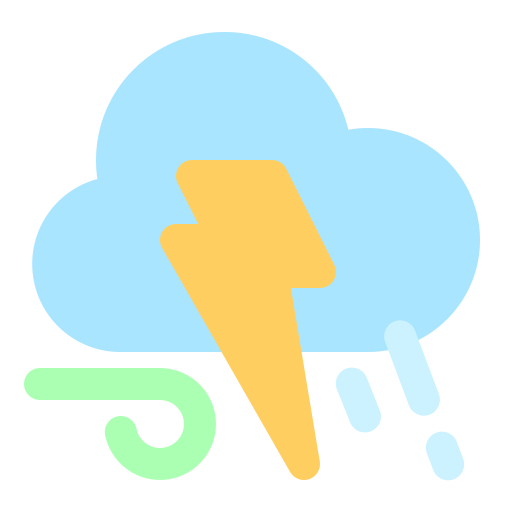 Thunderstorm free icon