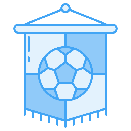 club de fútbol icono gratis