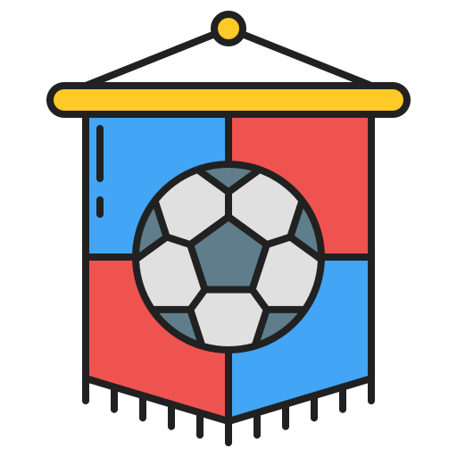 club de fútbol icono gratis