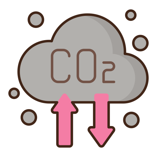 co2 icono gratis