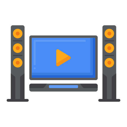 home theater grátis ícone home theater grátis ícone